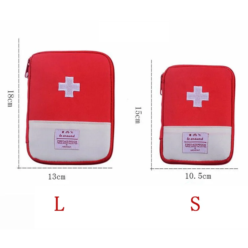Портативный Открытый аптечка сумка Сумка дорожная упаковка для лекарств аварийный набор сумки маленький медицинский Органайзер для хранения
