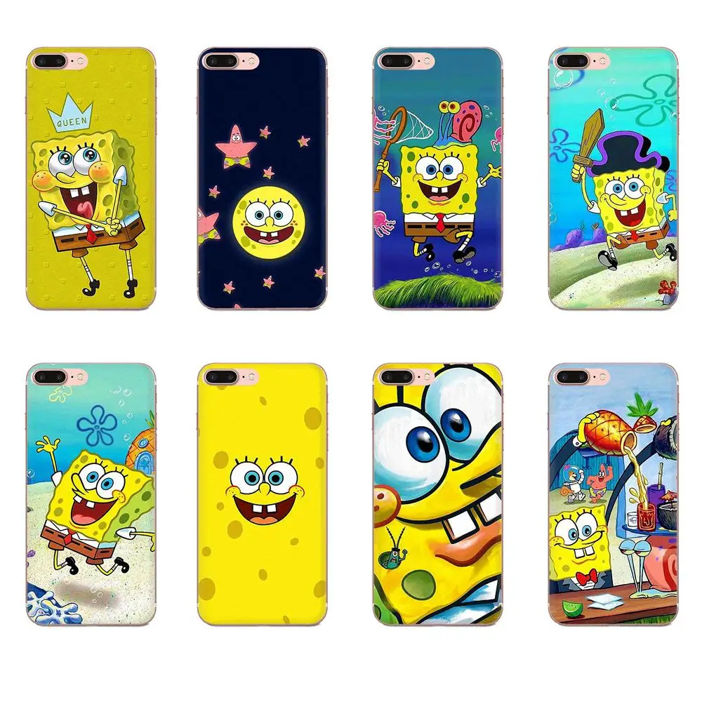 Soft Hipster Case For Huawei Honor 4C 5A 5C 5X 6 6A 6X 7 7A 7C 7X 8 8C 8S 9 10 10i 20 20i Lite Pro Sponge Bob | Мобильные телефоны