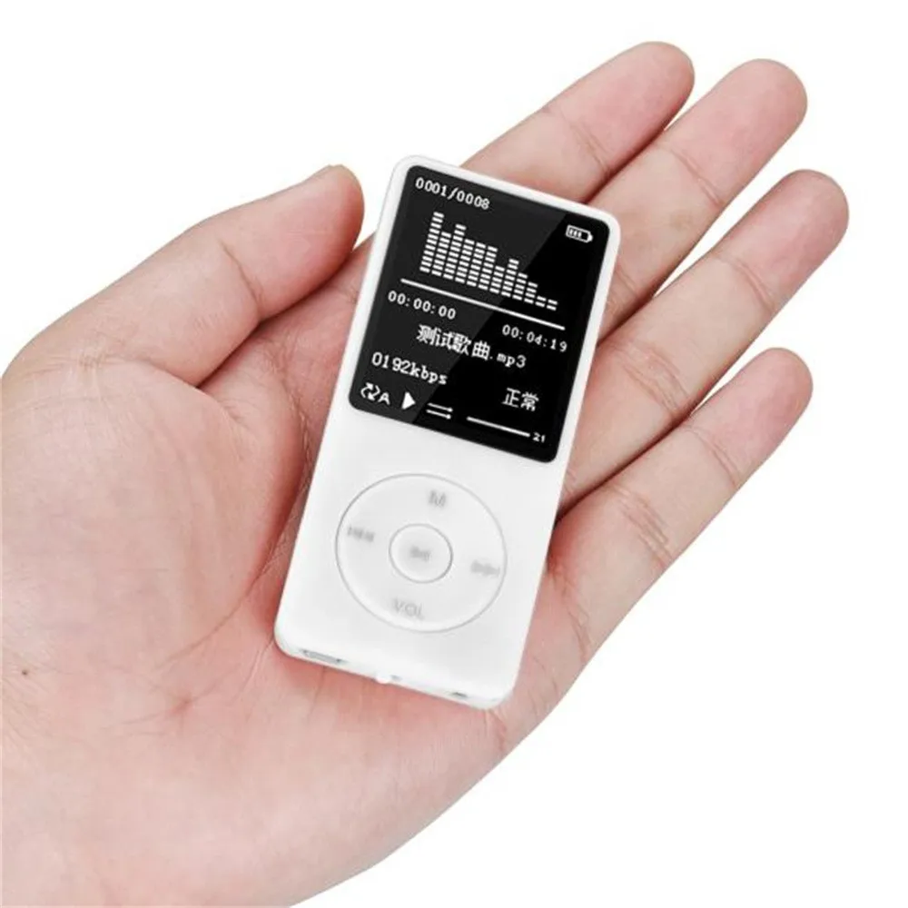 MP3 Walkman Hifi плеер USB мини MP3 плеер с ЖК-экраном Поддержка FM рекордер TF карта спортивные музыкальные наушники MP3-плеер# T10G