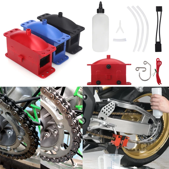 Kit de nettoyage et de lubrification de chaîne de moto, pour Honda