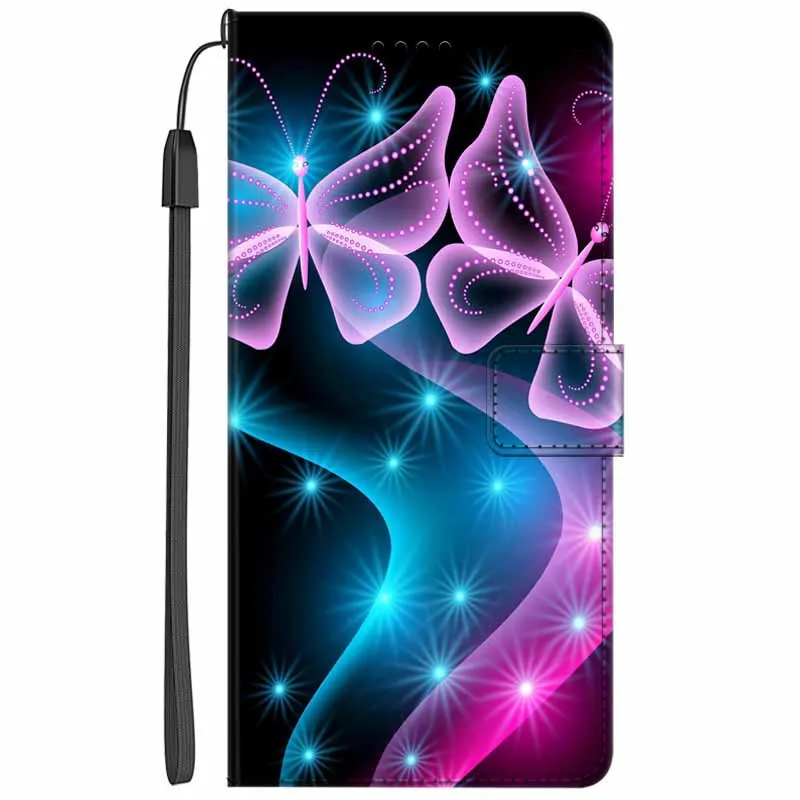Leather Flip Wallet Magnetic Phone Case - Stand Feature Included
