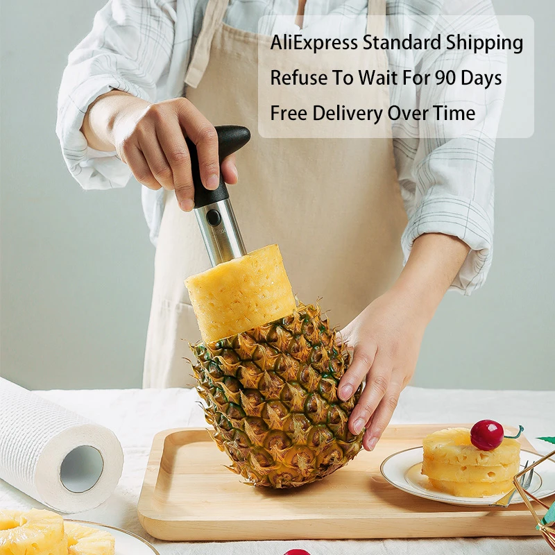 1pcs Stainless Steel Easy To Use Pineapple Peeler Accessories Pineapple