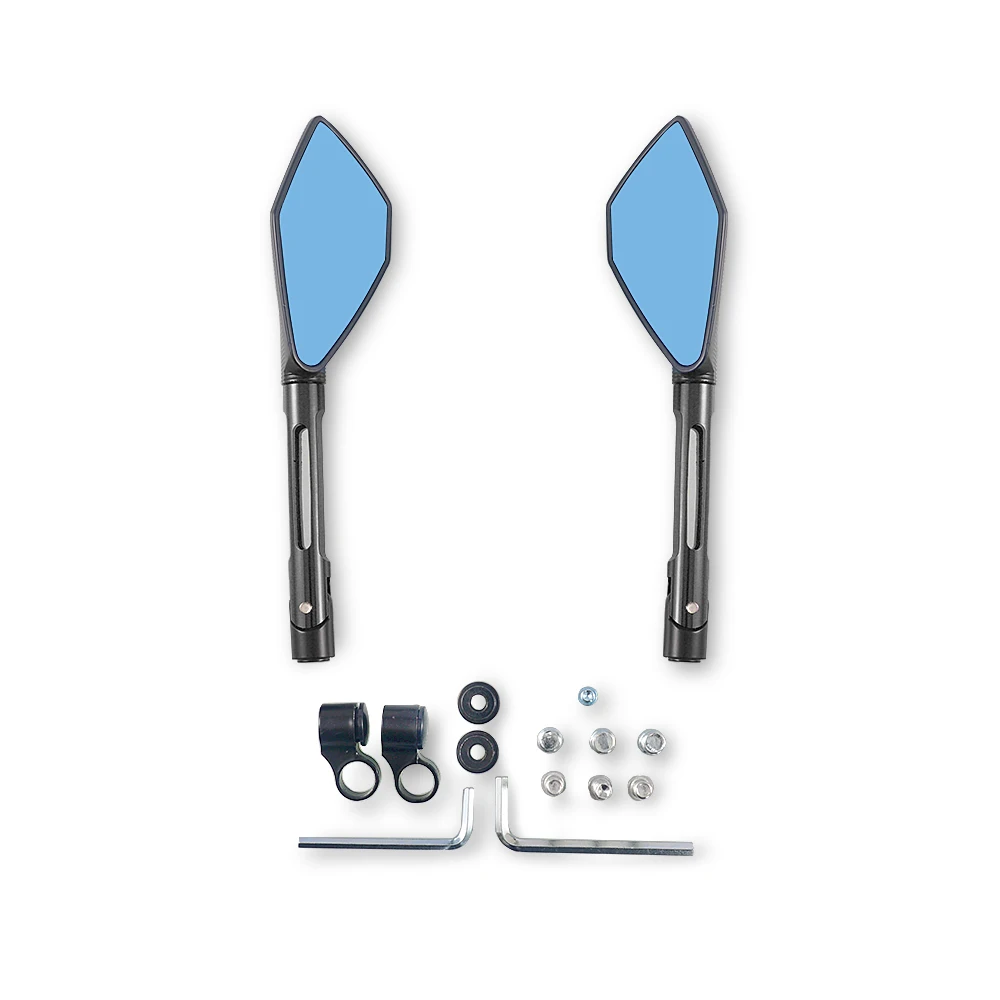 サイドミラー Kawasak用 ストリート用バイク Z1000用 Z750用 ER-6F用