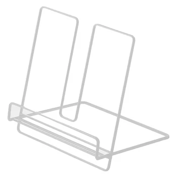 

Kitchen Baking Tool Storage Practical Desktop Durable Cookbook Stand Book Stand Iron Wire Home Hands Free Eco Friendly Rest Rack