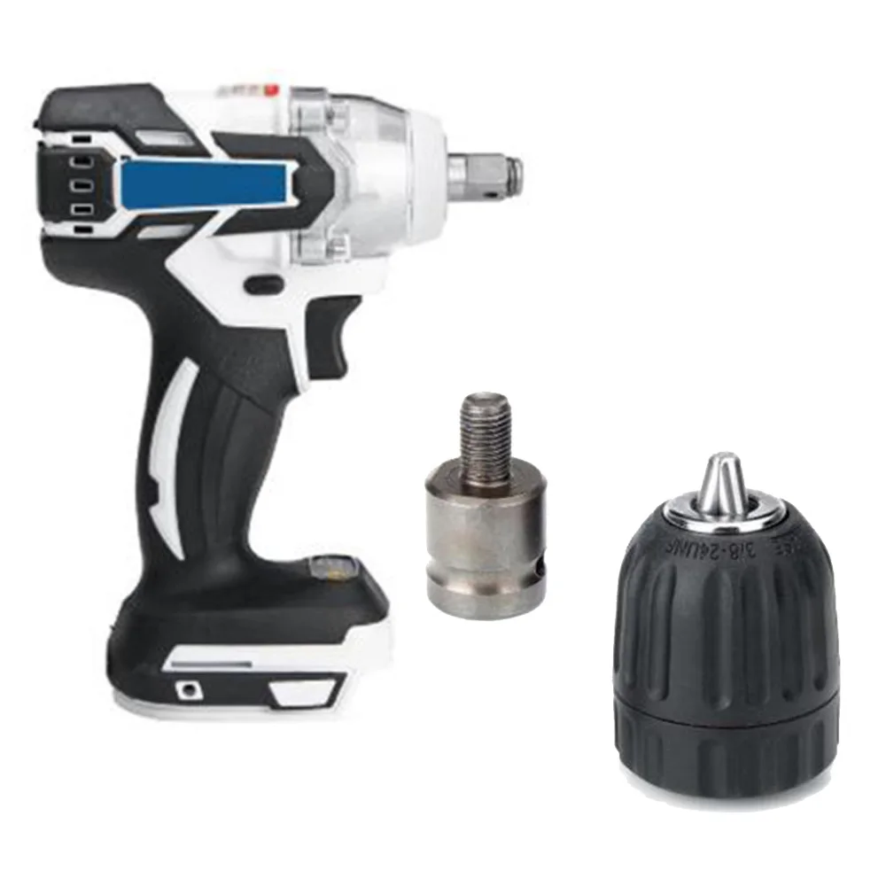 

128V 1280W Brushless Electric Impact Wrench Drill 240-520NM Torque Adjustable