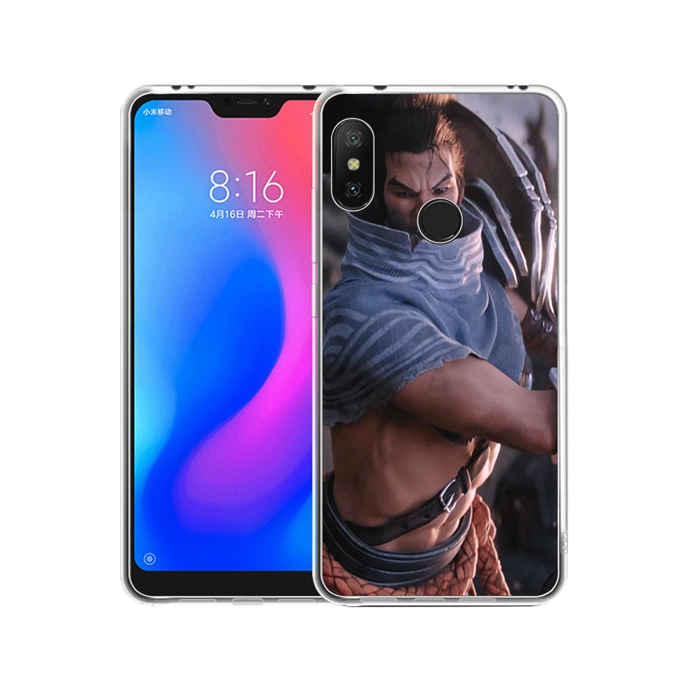 7 Мобильный чехол для телефона Xiaomi Redmi Note 8 6 7 5 Pro Xiaomi 4 4X 5A чехол League of legends милый - Цвет: 7