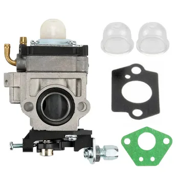 

15mm Carburetor Kit For Brushcutter 43cc 49cc 52cc Strimmer Cutter Chainsaw Carb High Quality Carburetor Oil Bubbles