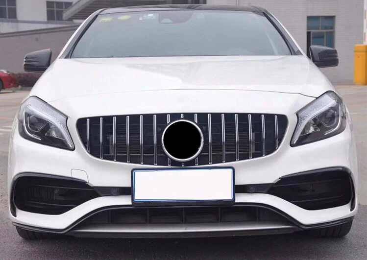 W176 GT решетка ABS Замена Передняя решетка для Mercedes A Class W176 A180 A200 A250 A45 AMG 2012- Передняя решетка сетки