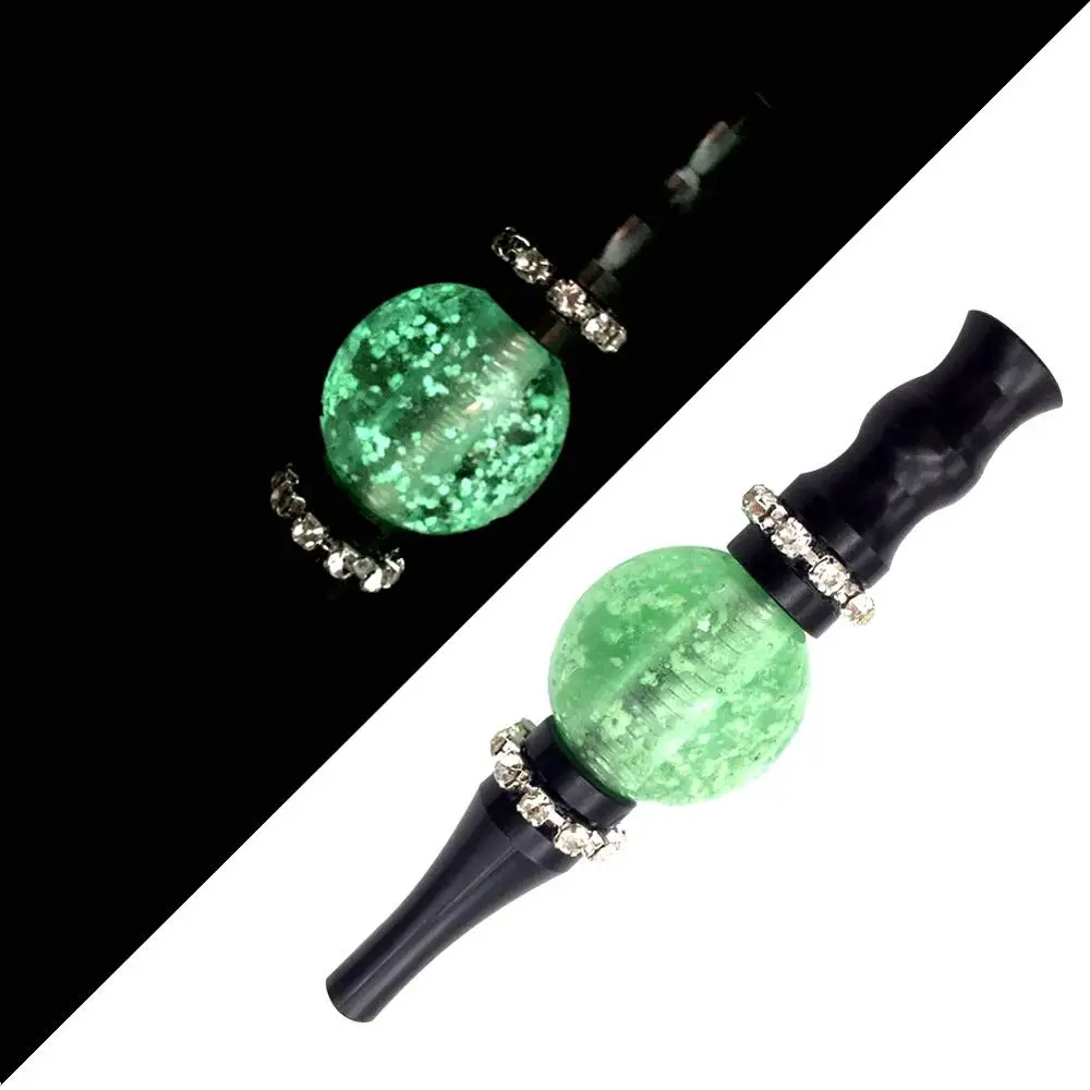 

Handmade Alloy Luminous Hookah Mouthpiece Shisha Mouth Tips Chicha Narguile smoking Accessories