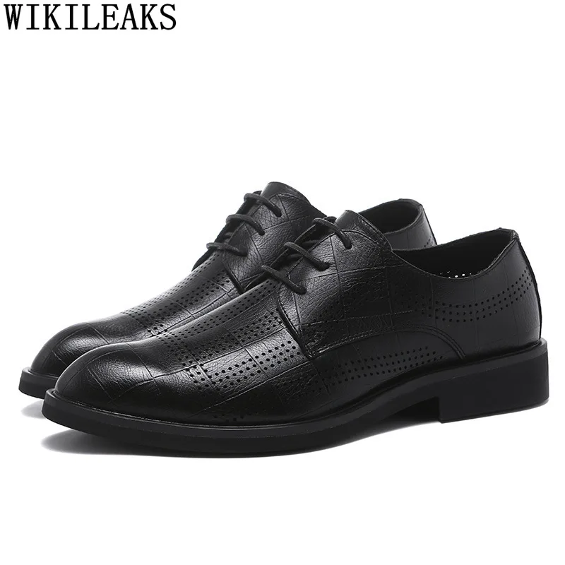 

Wedding Dress Oxford Shoes for Men Italian Coiffeur Men Dress Shoes Leather Office 2024 Formal Shoes Men Business Suit Chaussure