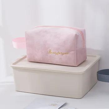 

Fashion Storage Bag Large Capacity Kids Wholesale Portable Women's Cosmetic Bag Makeup Bag Teenager Girls Cheap Lady Girls Gifts
