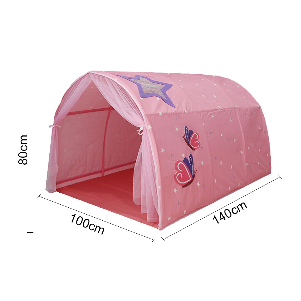 Kids Indoor Outdoor Castle Tent Baby Princess Game House Portable Boy Girl Infant Play Teepee Hut Funny Interesting Zone Room children playhouse toy