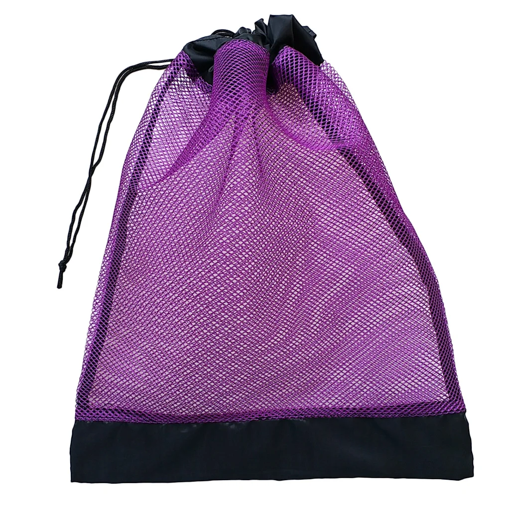 Mesh Bag & Drawstring Closure for Scuba Diving Snorkeling Sports Equipment Accessories - Choice of Colors Mesh Bag & Drawstring Closure for Scuba Diving Snorkeling Sports Equipment Accessories - Choice of Colors