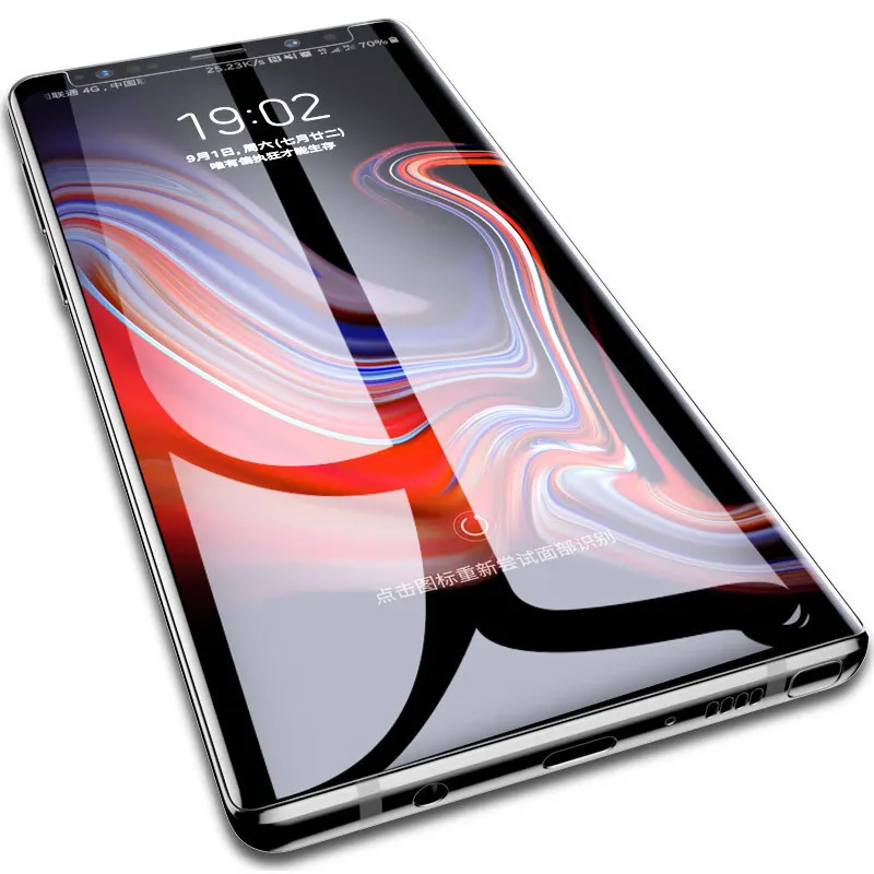 500D УФ жидкое изогнутое полное клеевое закаленное стекло для samsung Galaxy S8 S9 S10 Plus Lite Note 8 9 10 защита экрана полное покрытие