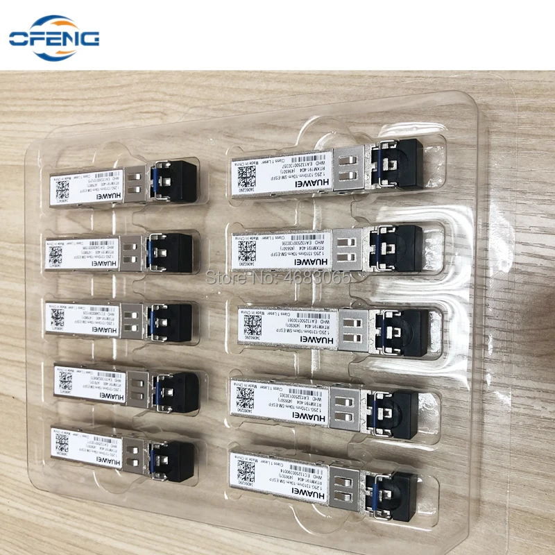 huawei SFP модули RTXM191-404 1.25G-1310nm-10km-SM-ESFP волоконно-оптический трансивер