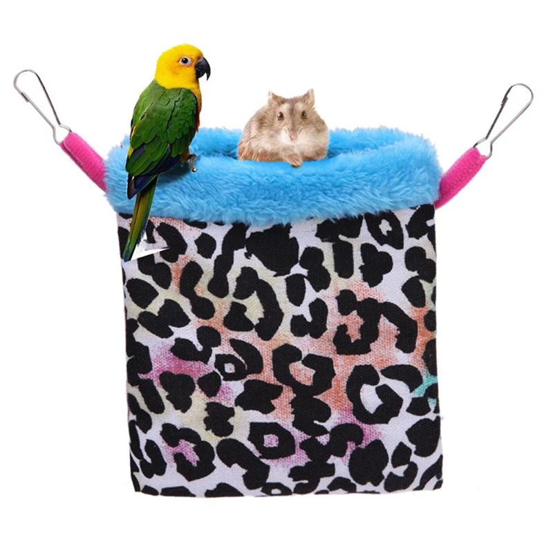 

Pet Hamster Hammock Rat Squirrel Birds Hanging Bed Nest for Mini Animal House Blanket Bed Pet Products Small Pet Supplies