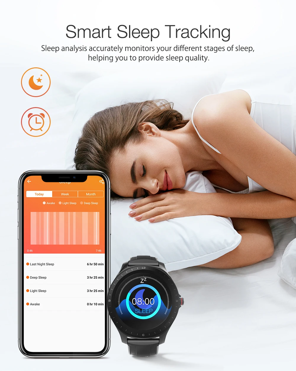 [ bluetooth 5.0 ] blitzwolf bw-hl2 smart watch 1.3’ full round touch screen heart rate blood pressure o2 monitor ip68 smartwatch