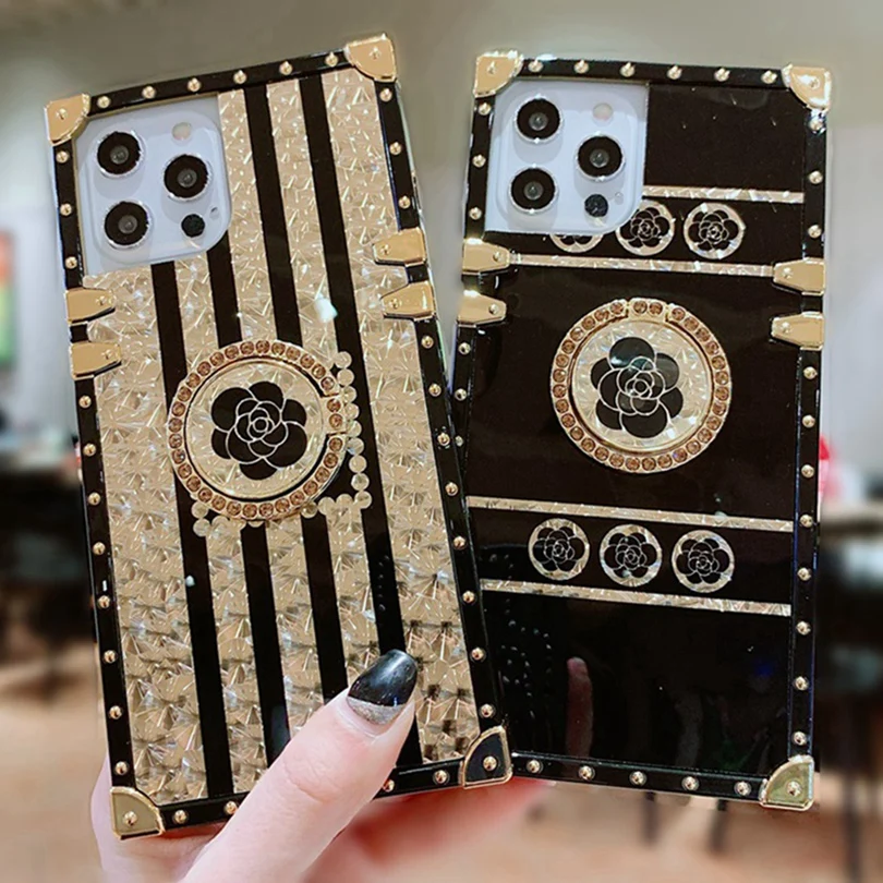 Luxury Cases Iphone 14 Pro Max Iphone 13 Pro Max Square Case Luxury Phone Case Aliexpress