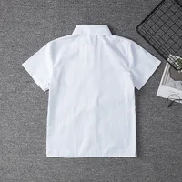 Japanese Student Short Sleeve White Shirt For Girls Middle High School Uniforms School Dress Jk Uniform Top Large-Size XS-5XL 2