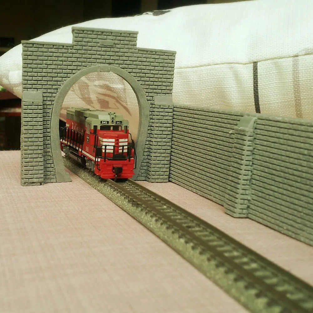 Modello in scala 1:87 Toy Train Train Railway Cave Tunnels Modello di tavol PQ 