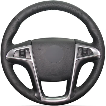 

Black Artificial Leather Car Steering Wheel Cover for Buick Lacrosse 2010-2013 Regal 2011-2013 Chevrolet Equinox 2010-2016