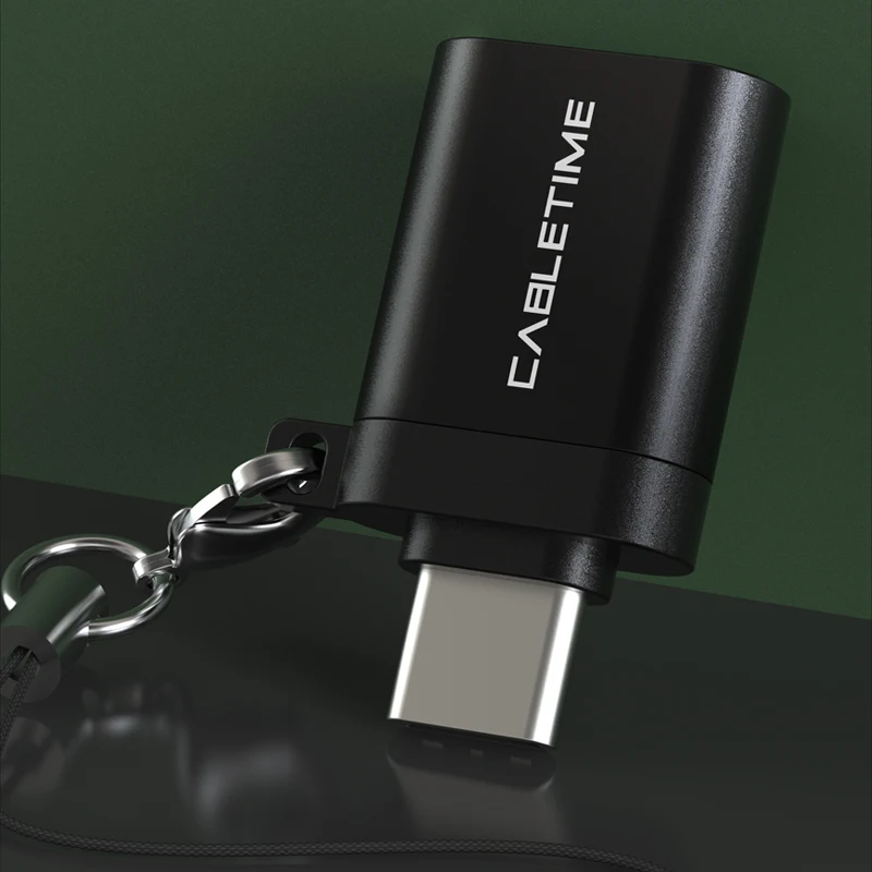 Адаптер CABLEIME Type C OTG USB 3 0 A переходник с разъемом типа для зарядки и синхронизации