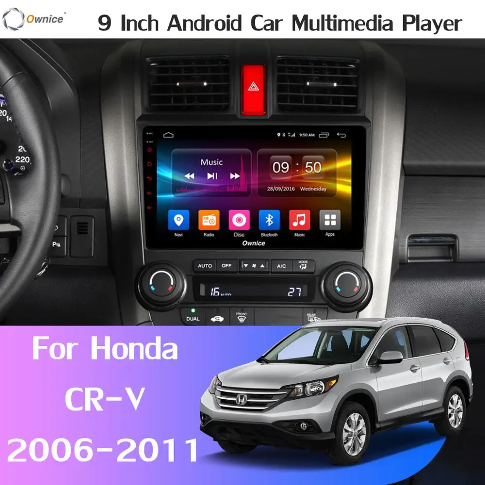 360 ° камера Android 9,0 4G ram+ 64G rom gps радио SPDIF DSP CarPlay Автомобильный плеер для Honda CRV CR-V 2006 2007 2008 2009 2010 2011