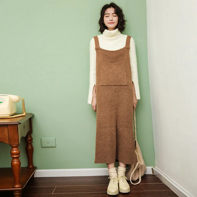 

Sale Limited quantity Warm Sweater Women Autumn Dress Winter Long Sweater Knitted Dresses Long loose Maxi Oversize Lady Dresses