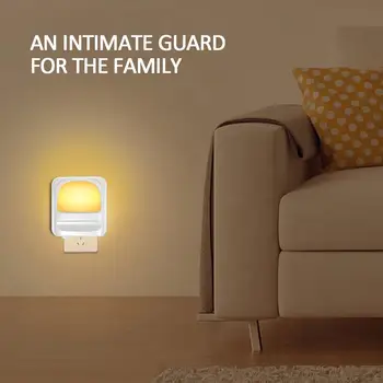 

LED Automatic Ligh Sensing Toilet Night Light Induction Light Bright Night Light Indoor/Outdoor Creative Energy Saving
