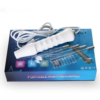 

High Frequency Electrode Glass Tube Electrotherapy Beauty Device Skin Care Facial Spa Salon Beauty Acne Remover Makeup