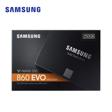 SAMSUNG 860EVO SSD 1 ТБ 500GB 250GB Внутренний твердотельный диск HDD жесткий диск SATA3 2,5 дюймов ноутбук Настольный ПК TLC для ноутбука