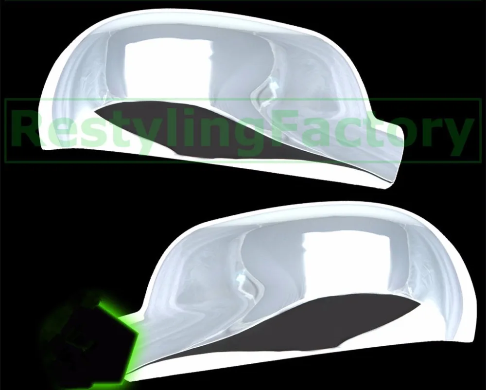 Автомобильное хромированное зеркало ABS покрытие для 2002-2009 для Chevy Trailblazer/gmc envoy/05-07 для Buick raner/03-08 для isuzu ascender
