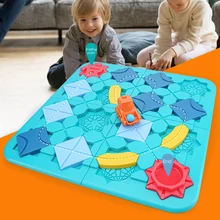 Jouets de raisonnement logique pour enfants, création gratuite de jeu de voiture à assembler sur route, défi avec Solution, jeu d'entraînement au qi 