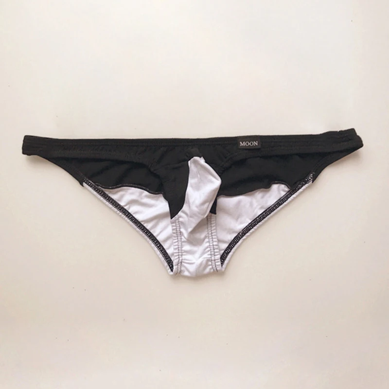 

Men briefs Color Matching Briefs Low -rise Sexy Fashion Breathable Stretch Underwear male underpants