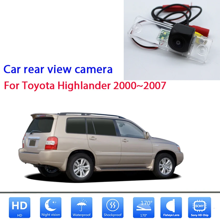 Автомобильный парковочная камера заднего вида для Toyota Highlander 2000 2001 2002 2003 2004 2005 2006