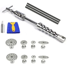 Ferramenta de reparo do corpo do carro kit de remoção de dente paintless dent repair toolkit remoção levantador slide martelo extrator guias