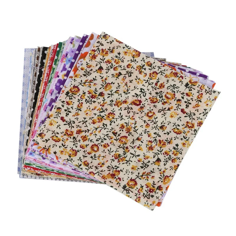 50x поделки для шитья 10x10 см квадраты ткань набор Лоскутная Одежда для шитья