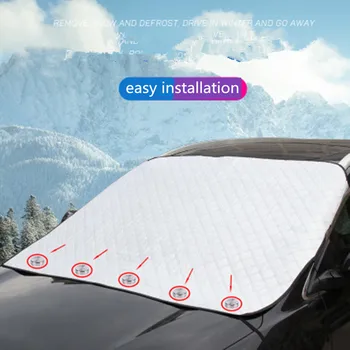 

Windshield Car Sun Shade Snow Cover Anti-freeze Windscreen Snow Block Visor Sunshade Protector Shield Car SUV Anti-snow Cover