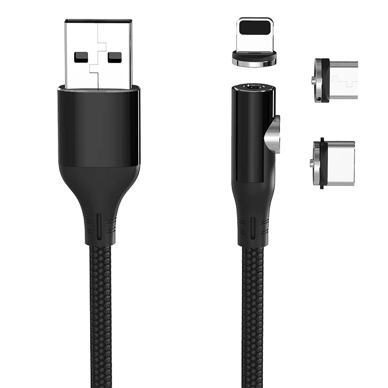 WJOY Магнитный кабель 2 в 1 Micro USB Type C адаптер зарядное устройство Быстрая зарядка