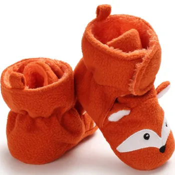 

Baby infant Girls Winter Warm Boots Newborn Toddler Soft fleece Sole Shoes 0-18M