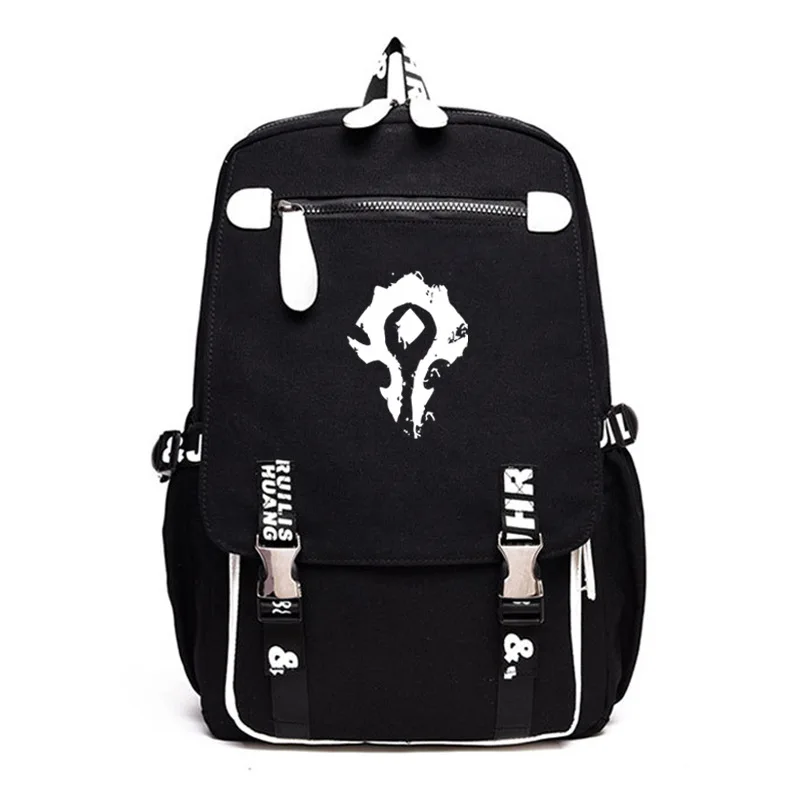 Style 1 Рюкзак World for the Horde, сумка-мессенджер на молнии, школьная книга, Студенческая сумка - Цвет: Style 1