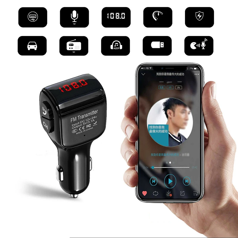 4.2A автомобильное зарядное устройство для samsung Galaxy S10e S9 S8 S10 plus двойной USB порт адаптер питания прикуриватель розетка аксессуары
