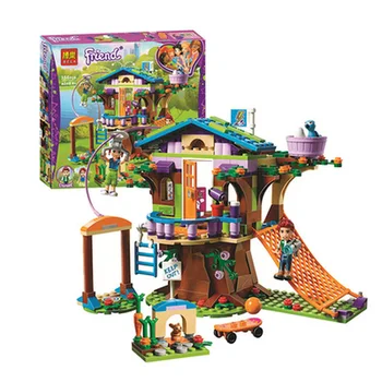

Compatible Legoinglys Friends Toys with 41335 Mia's Tree House Building Bricks Educational Xmas Toys for Children