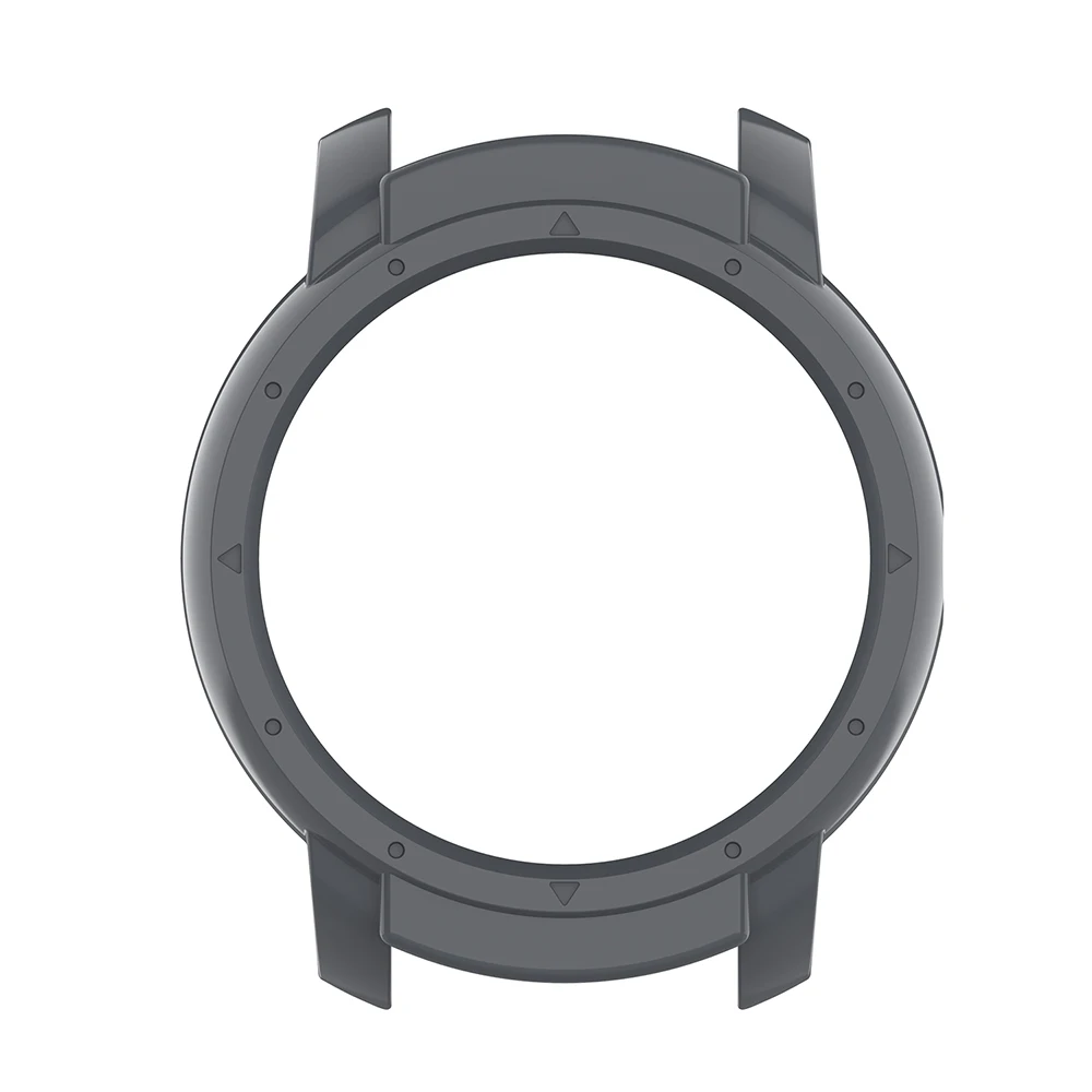 Gray Новая защита жесткого диска чехол противоударный для Ticwatch E2 Смарт-часы спортивные противоударные Защитный чехол рамка - Цвет: Gray