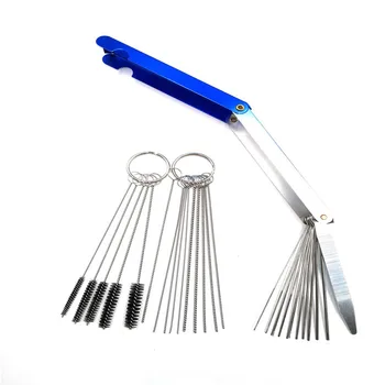 

18pcs Set Motorcycles Carburetor Cleaning Needle Brush Stainless Steel Carb Tool