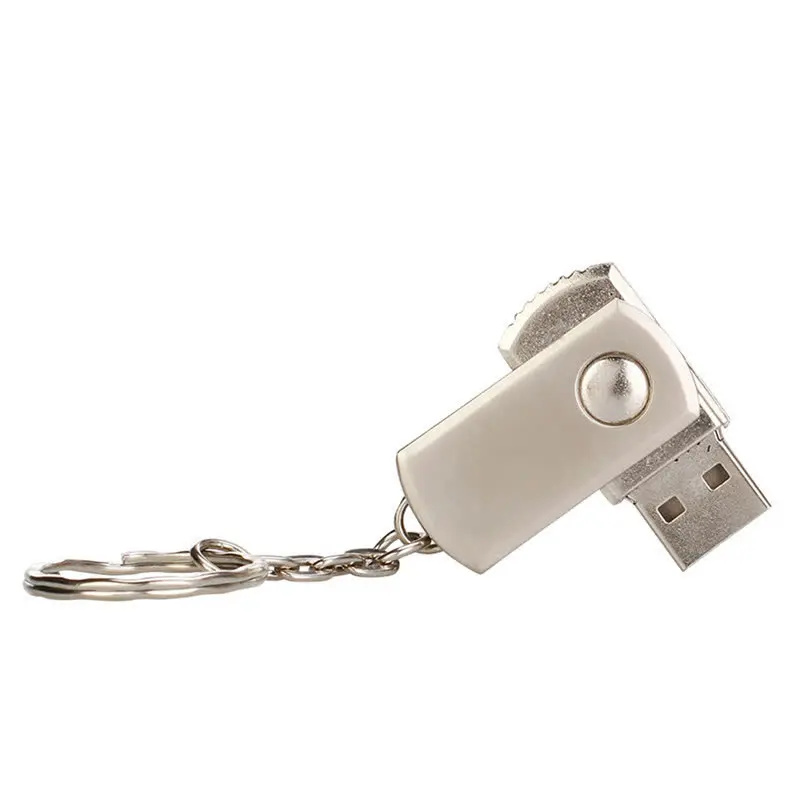 Usb флеш-накопитель 8 Гб 16 Гб металлический брелок Usb 2,0 флеш-накопитель 32 Гб 64 ГБ реальная емкость флеш-накопитель 128 Гб карта памяти бесплатный логотип на заказ