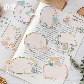 

30 Pcs Lake Dream Series Agenda Cute Study Notebook Pocket Diary Travel Journal Paper Note Pad Kawaii Memo Pad Stationery Gift