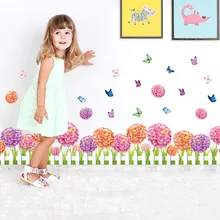 Стиль Рекламные XL7145 Dahlia детская комната спальня гостиная фон самоклеющиеся съемные наклейки на стену