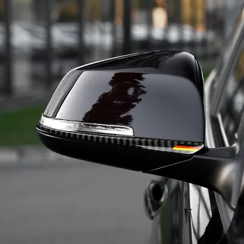 

Side mirror Car trim strips Rear view Carbon Fiber Decals Exterior Edge