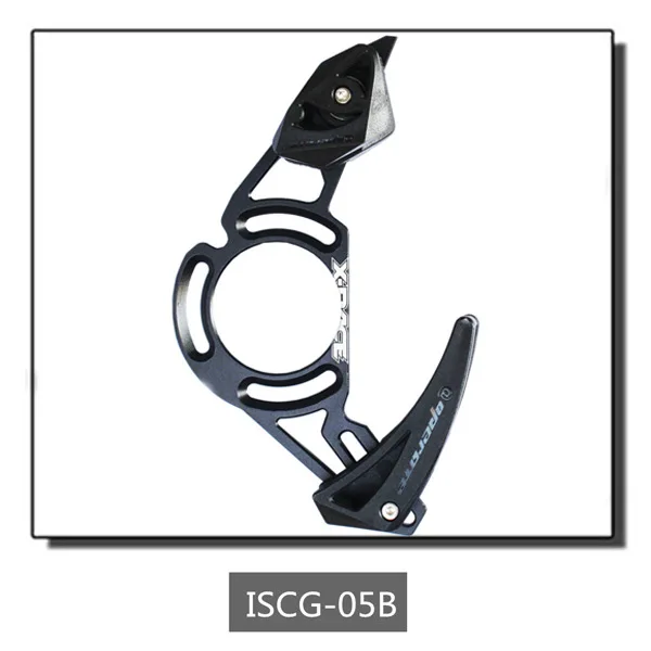 Bicycle Chain Guide MTB 1X System ISCG 03 ISCG 05 BB Single Speed Wide Narrow Gear Chain Drop Catcher chain protector bike Parts - Цвет: ISCG 05B black